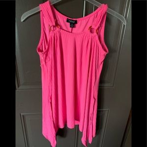 Hot Pink Shark Bite Top